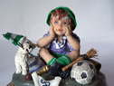 Fussballer, Fimo Figuren